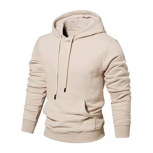 Sudaderas con capucha Sudadera con capucha de peso pesado personalizado Hip Hop Color sólido Sudaderas con capucha de moda de gran tamaño Ajuste suelto Diseño liso Premium - Product Image 5