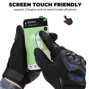 Gants de moto nouveau design à la mode avec marque privée en matériaux durables Gants de moto personnalisés de qualité supérieure - Product Image 4
