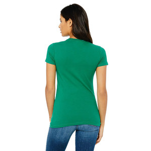 Camiseta de manga corta de poliéster de verano 2025 para mujer, camisetas en blanco al por mayor, ropa informal de uso diario, logotipo personalizado, suministro de etiqueta privada OEM - Product Image 5