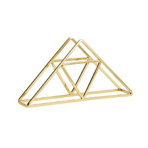 Elegant Triangle Wie Free-Standing <b>Magazine</b> Storage Rack Creative Handle Bookshelf Home Storage Metal Shelf Rack Display - Product Image 3