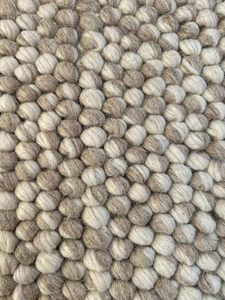 Tapis d'intérieur moderne en laine et coton, épais, à poils moyens, avec dos en coton, tissé à la main, pour cuisine, couloir, salon, 8x10 pieds - Product Image 2