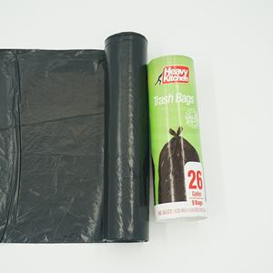 Vente en gros personnalisée avec propre logo sacs à ordures de cuisine Bin Liner Gallon pas cher multi couleurs disponibles sac poubelle en plastique - Product Image 3