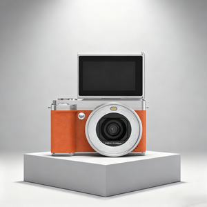 กล้องดิจิตอลสำหรับนักเรียน หน้าจอพลิกได้ เซ็นเซอร์ CMOS 5K 80MP แบตเตอรี่ลิเธียม ซูมออปติคอล 17x-30x พร้อมระบบกันสั่นภาพ รองรับ SD การ์ด - Product Image 1