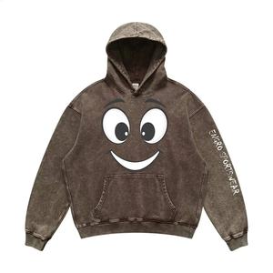 Sudadera con capucha de algodón Boxy para hombre de alta calidad 500 GSM cálido personalizado impreso bordado Digital disponible XS tamaño invierno al por mayor - Product Image 4
