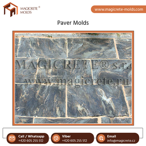 Moldes de silicona para decoración de pared, piedra de diseño moderno para pavimento, gran calidad, a precio bajo - Product Image 3