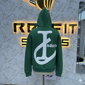 Calidad superior Mejor material Personalizado Hacer último diseño Su propio estilo Logotipo privado Precio barato Impresión de pantalla Cremallera Sudaderas con capucha - Product Image 3
