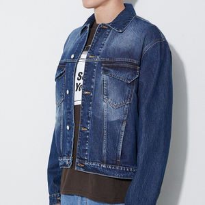 Chaqueta vaquera fina de alta calidad para hombre, diseños transpirables de invierno, ropa larga con proceso de recubrimiento - Product Image 4