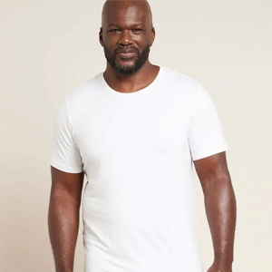 Camiseta de manga corta de algodón y poliéster para hombre, camisetas personalizadas de manga corta para hombre - Product Image 2