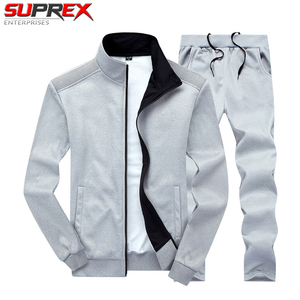Conjunto Deportivo Casual de Manga Larga para Hombre con Estampado de Leopardo, 100% Algodón Ecológico, Cierre con Cordón, Chaqueta y Pantalones de Forro Polar para Primavera - Product Image 6