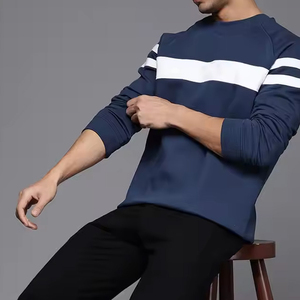 100% algodón logotipo personalizado talla grande hombres invierno sudadera respetuoso con el medio ambiente transpirable estilo único para la venta - Product Image 4