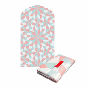 Tamaño de bolsillo extremadamente ligero resistente al agua viaje musulmán oración alfombra Mihrab en forma de TAKVA The Pocket Sejadah colección clásica - Product Image 6