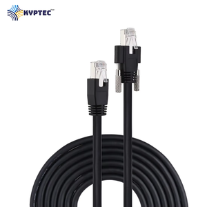 Cable para Cámara de Visión Artificial GigE (CAT 6), Conectores RJ-45, con Tipo de Tornillo, Comunicación de Datos de Imagen de Larga Distancia Confiable - Product Image 2