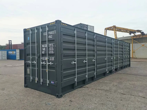Buy 40HQ Dry Shipping <b>Container</b> 40FT 20FT with 4 Side Doors Open Sale - Product Image 1