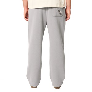 Pantalon droit décontracté vintage à lavage clair avec logo personnalisé, streetwear de haute qualité, jogger 100% coton, broderie, séchage rapide - Product Image 2