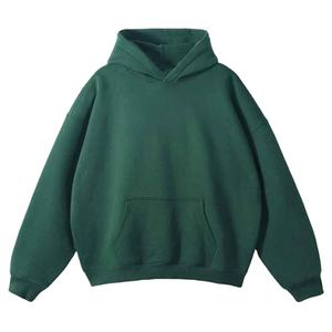 Sweat-shirts à capuche en molleton de haute qualité, poids lourd, couleur unie, manches longues, printemps, écologiques, vente en gros, sweat-shirts personnalisés pour hommes - Product Image 1