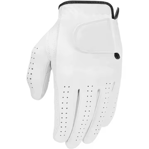 Guantes de golf de cuero Cabretta personalizados de alta calidad OEM fabricante superior guantes Cabretta de piel de oveja con logotipo y diseño personalizados - Product Image 5