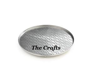 Plateau de service en métal au design moderne de couleur or et blanc Plateau de service en chocolat de taille personnalisée à vendre - Product Image 5