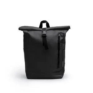 Mochila Sostenible con Cierre Enrollable Crispim RPET, Artículos Promocionales con Características Ecológicas - Product Image 1