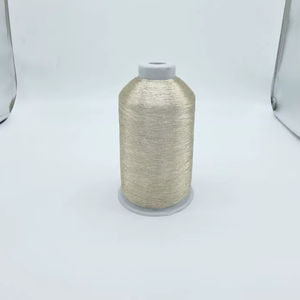 ด้ายเมทัลลิก SHREE VIDHATA JARI เงางาม 110D สำหรับอุตสาหกรรมสิ่งทอ มีความแข็งแรง ทนทาน เส้นด้าย M.WATER - Product Image 1