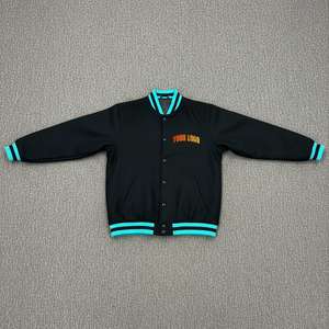 Chaqueta Universitaria de Lona Personalizable al por Mayor OEM, con Cuello Alto, Transpirable e Impermeable - Product Image 2