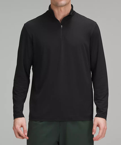 Sweat-shirt pour homme unique, fermeture éclair sur le devant, coupe décontractée, col rond, tissu respirant, doux et chaud de qualité supérieure - Product Image 1