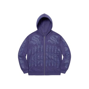 Sweat à capuche surdimensionné en coton 100% pour homme-Sweat à capuche d'hiver à coupe ajustée avec appliques en strass et patchwork prêt à être expédié - Product Image 1