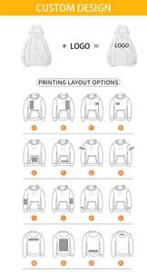 เสื้อกันหนาวมีฮู้ดโอเวอร์ไซส์สำหรับผู้ชายเสื้อกันหนาวพิมพ์ลายแบบกำหนดเองเสื้อฮู้ดแบบสวมหัวคอสำหรับสตรีทแวร์ฤดูหนาว - Product Image 6