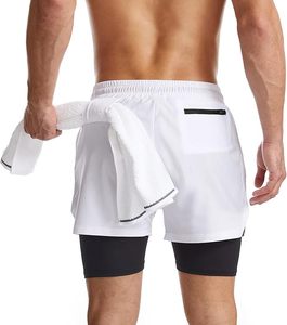Nueva moda de alta calidad de los hombres al por mayor de los hombres gimnasio Fitness secado entrenamiento pantalones cortos - Product Image 6