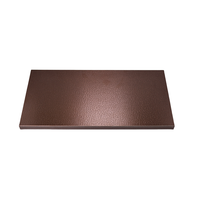 Panel de Aluminio con Relieve de Cáscara de Naranja Roja, Tipo Panal de Abeja, 5052 5005, de 5mm a 25mm, con AA20, para Revestimiento de Fachadas Exteriores y Paredes Industriales