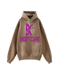 OEM personnalisé 400 Gsm pull à capuche oversize délavé à l'acide pour hommes hiver broderie 3D impression DTG logo sérigraphié en strass - Product Image 6