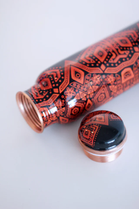 Vintage Selling Clear Meena Copper <b>Water</b> <b>Bottles</b> Health Hygienic Premium Copper <b>Bottle</b> Joint Free Pure Copper <b>Bottle</b> Drink Ware - Product Image 2