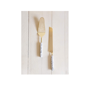 Servidor de pasteles de acero inoxidable con madera y mármol, artículos de vajilla más vendidos, diseño superior, fabricantes de La India - Product Image 4