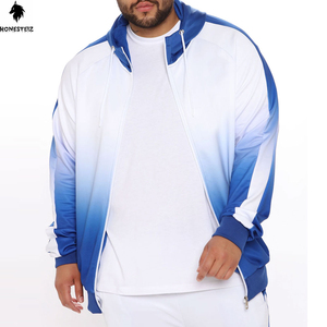 เสื้อฮู้ดแบบสวมหัวของผู้ชายเสื้อสเวตเตอร์ผ้าฝ้ายโพลีเอสเตอร์ผ้า100% น้ำหนักเบาดีไซน์แบบกำหนดเอง - Product Image 3