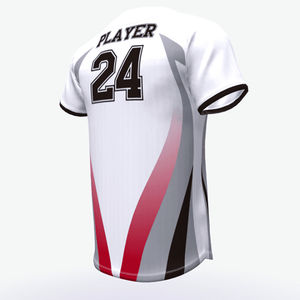 เสื้อเจอร์ซีย์เบสบอลของผู้ชายชุดกีฬาเยาวชนชุดเครื่องแบบเรียบ2025 - Product Image 5