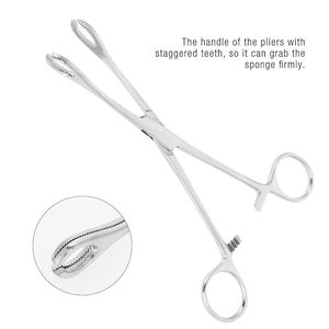 Alat pelepas bola tindik rahang baja tahan karat forsep jangkar Dermal untuk Tang bola sekrup untuk anting Septum hidung cincin bibir - Product Image 3