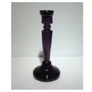 Top Selling Black Shining Polished Aluminium Taper <b>Candle</b> Holders <b>Large</b> for Home Restaurant Hotel <b>Candle</b> Light Dinner Decorative - Product Image 1