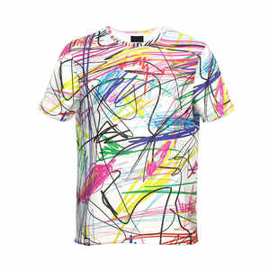 ผู้ผลิต OEM เสื้อยืดพิมพ์ลายแบบซับลิเมชั่น ดีไซน์ใหม่ล่าสุดสำหรับผู้ชาย เสื้อสตรีทแวร์ขายดี เสื้อยืดผู้ชายระบายอากาศได้ดี - Product Image 3