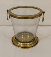Cubo de hielo multifuncional chapado en oro nuevo con tarro de vidrio para bares y fiestas con colores y tamaños personalizados