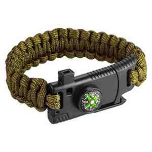 Bracelet d'expédition 5 en 1 vert - Product Image 1