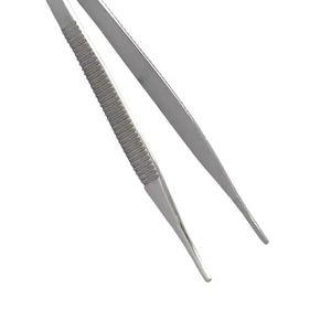 Pince à dissection manuelle de 15cm de qualité supérieure avec instruments chirurgicaux en acier inoxydable à mâchoire dentelée avec plaque signalétique McIndoe - Product Image 3