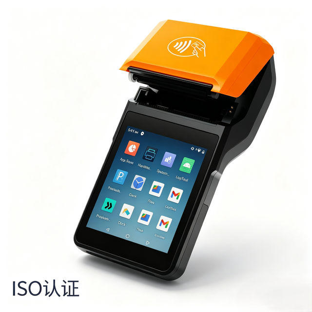 H10P Android 14 Smart POS Terminal 58mm Thermal Printer NFC 1D/2D Scan 2GB DDR3 32GB for Retail Logistics
