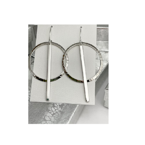 Boucles d'oreilles tendance 2020 en laiton doré coloré, style New York avec texture en relief, boucles d'oreilles tendance internationales - Product Image 4