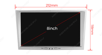 Lecteur multimédia Android avec écran tactile GPS BT FM MEKEDE pour Opel 8 pouces