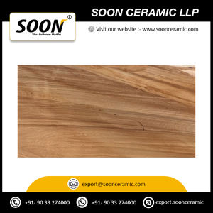 Dalle de grès en teck de qualité supérieure Pierre naturelle polie durable pour revêtement de sol Carrelage de grès 300x600 MM - Product Image 4