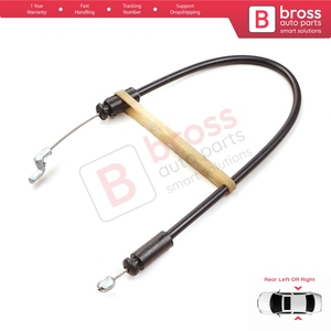 BDP927 Outer Door Handle Release <b>Lock</b> Latch Bowden <b>Cable</b> Rear 825029306R for Fluence Megane 3 - Product Image 3