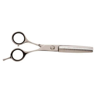 5.5กรรไกรตัดผมสแตนเลสสีทองคุณภาพระดับพรีเมี่ยมระดับมืออาชีพอุปกรณ์ตัดผมสีดำตัดคมปรับขนาดได้สวยงาม - Product Image 6