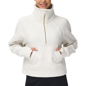 <b>Womens</b> <b>Turtleneck</b> Drop-shoulder Sweatshirts Fleece <b>Tops</b> Oversized Pullover Fall Outfits 2024 Winter Fashion Clothes - Product Image 3