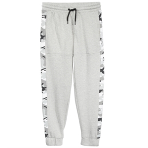 Pantaloni Jogger Broseff Univibe per Ragazzi, Grigio con Stampa, in Cotone Lavorato a Maglia, Casual, Taglia X-Large per l'Autunno - Product Image 1