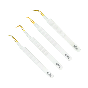 Offre Spéciale pince à épiler mince en acier inoxydable de qualité supérieure pince à épiler d'extension de cils pointus vente en gros vente chaude qualité supérieure - Product Image 4