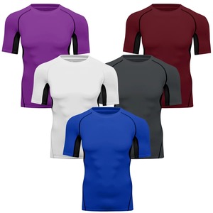 Camiseta personalizable de manga larga para hombre, camiseta de compresión para gimnasio, BJJ, Jiu Jitsu, Boxeo - Product Image 4